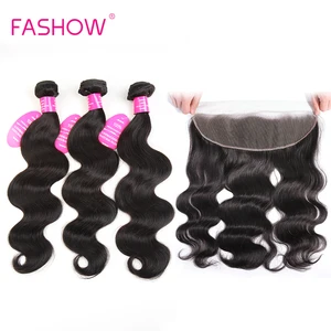 Прозрачные пряди из человеческих волос с фронтальной застежкой, 13 х4 дюймов