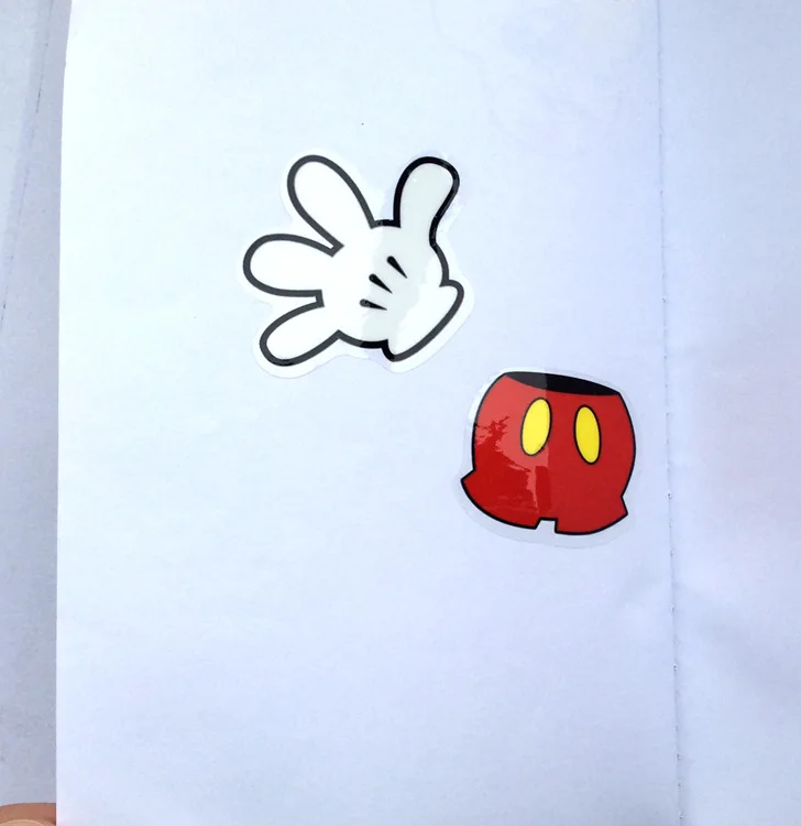 100 листов/партия наклейки с Микки-пейгатинсом анимальные набор для девочек рок