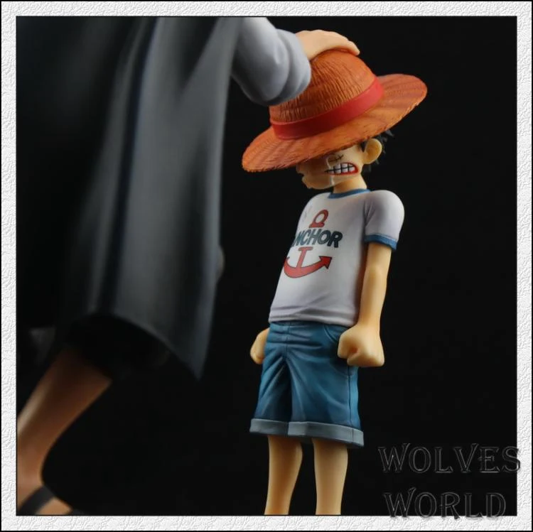 1 шт. 18 см аниме цельная Обезьяна D luffy Shanks ПВХ экшн-фигурка Коллекционная модель