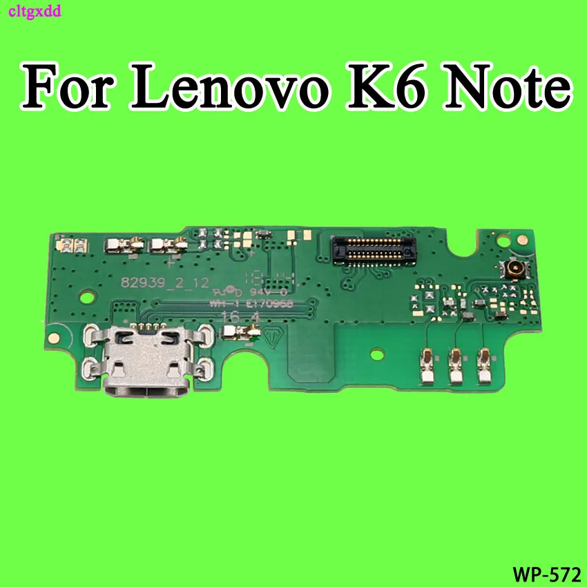 

Новинка cltgxdd для Lenovo K6 Note K6Note K53a48 USB док-разъем зарядный порт гибкий кабель с заменой микрофона