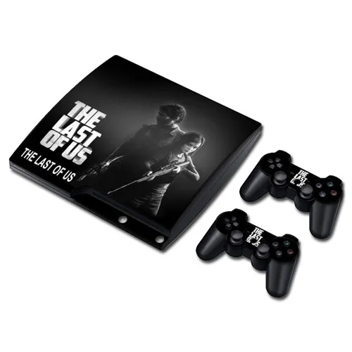 Последняя из нас наклейка на кожу для PS3 Slim playstation 3 консоль и контроллеры для PS3 Skins Наклейка виниловая - Цвет: 1054