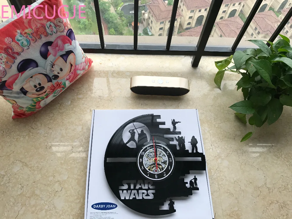 Виниловая запись дизайн настенные часы модные креативные CD виниловые дисковые