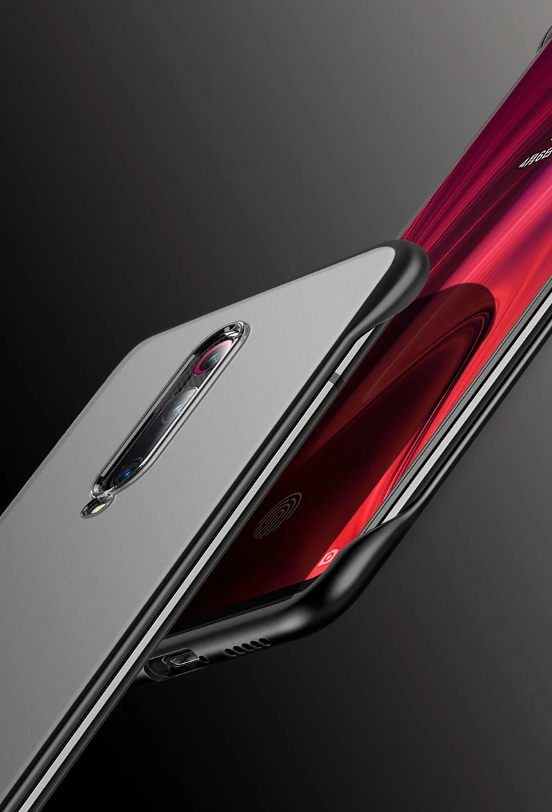 Бескаркасный чехол для Xiaomi Mi 9T чехол Прозрачный матовый чехол для Xiaomi Mi 9T Силиконовый противоударный Xiaomi Mi 9T Pro с кольцом чехол