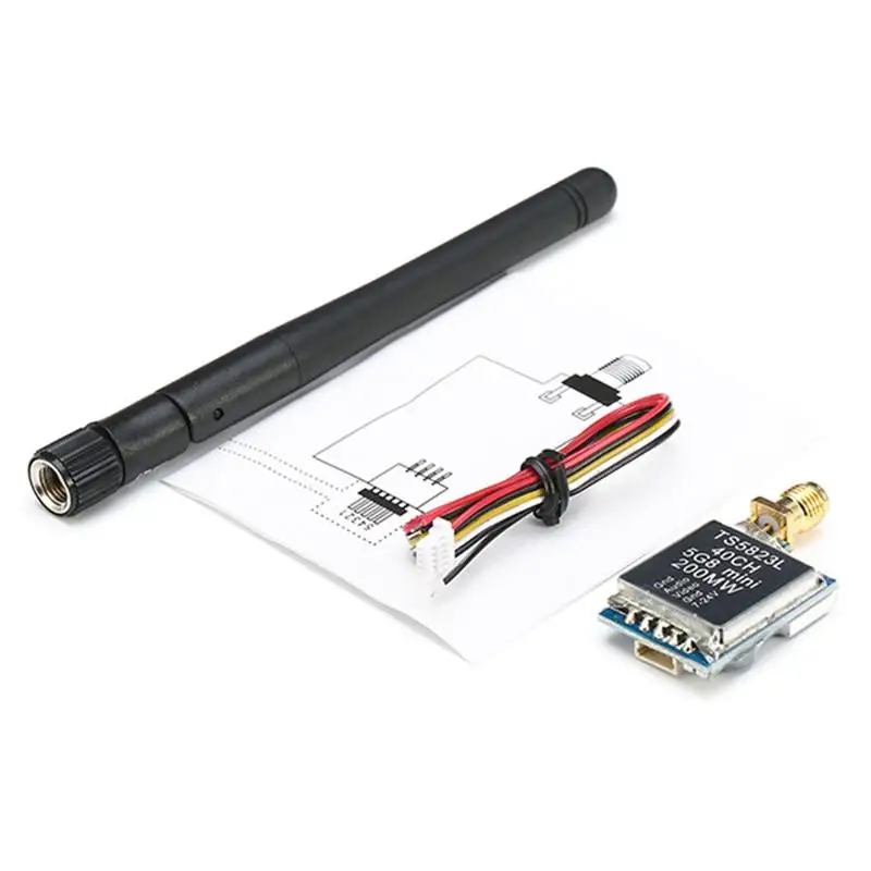 LeadingStar TS5823L 5 8G 200mw 40CH Raceband Mini FPV передатчик Skyzone Boscam Модернизированный|Детали и