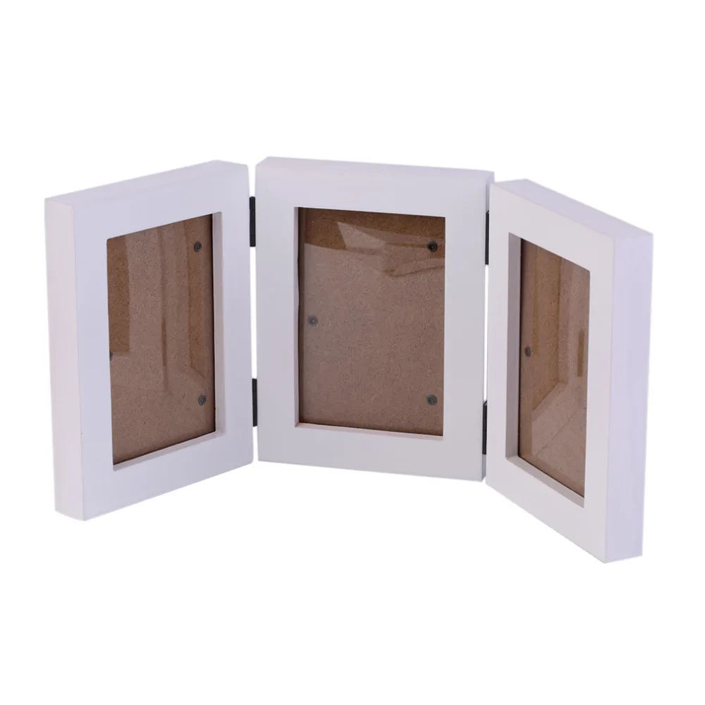 Милая детская фоторамка DIY отпечаток руки или след мягкая глина безопасная