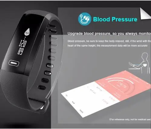 М2 Умный Браслет Артериального Давления Наручные Часы Пульс Метр Монитор Cardiaco