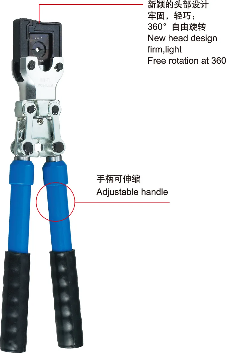 Terminal Crimping Pliers Manual Operation Large Open Crimp Handle Telescopic Pincers Tools | Инструменты