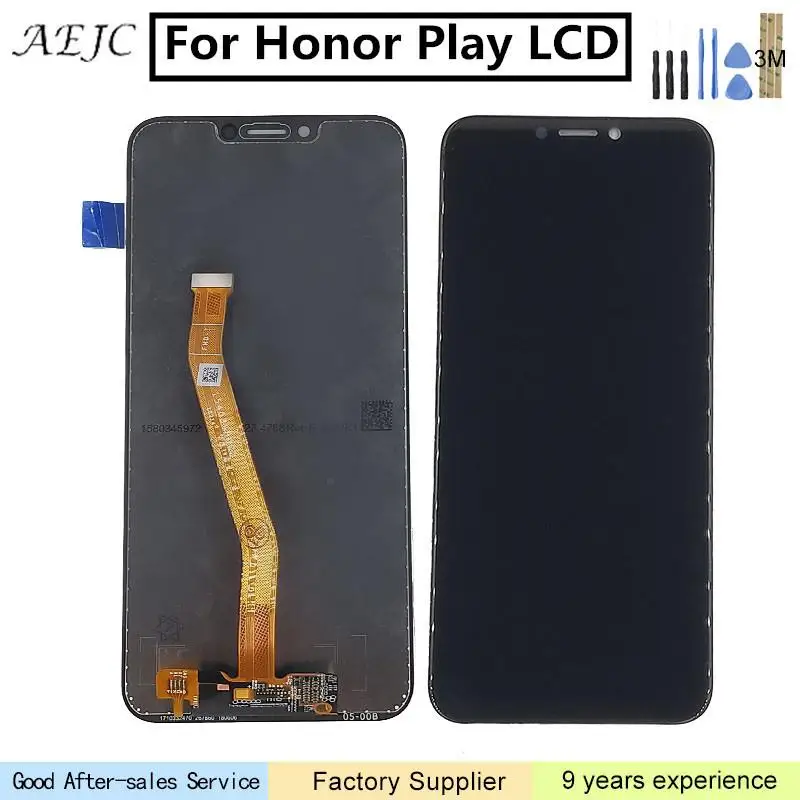 6 3 дюймовый ЖК дисплей для Huawei Honor Play сенсорный экран Панель стекло дигитайзер в
