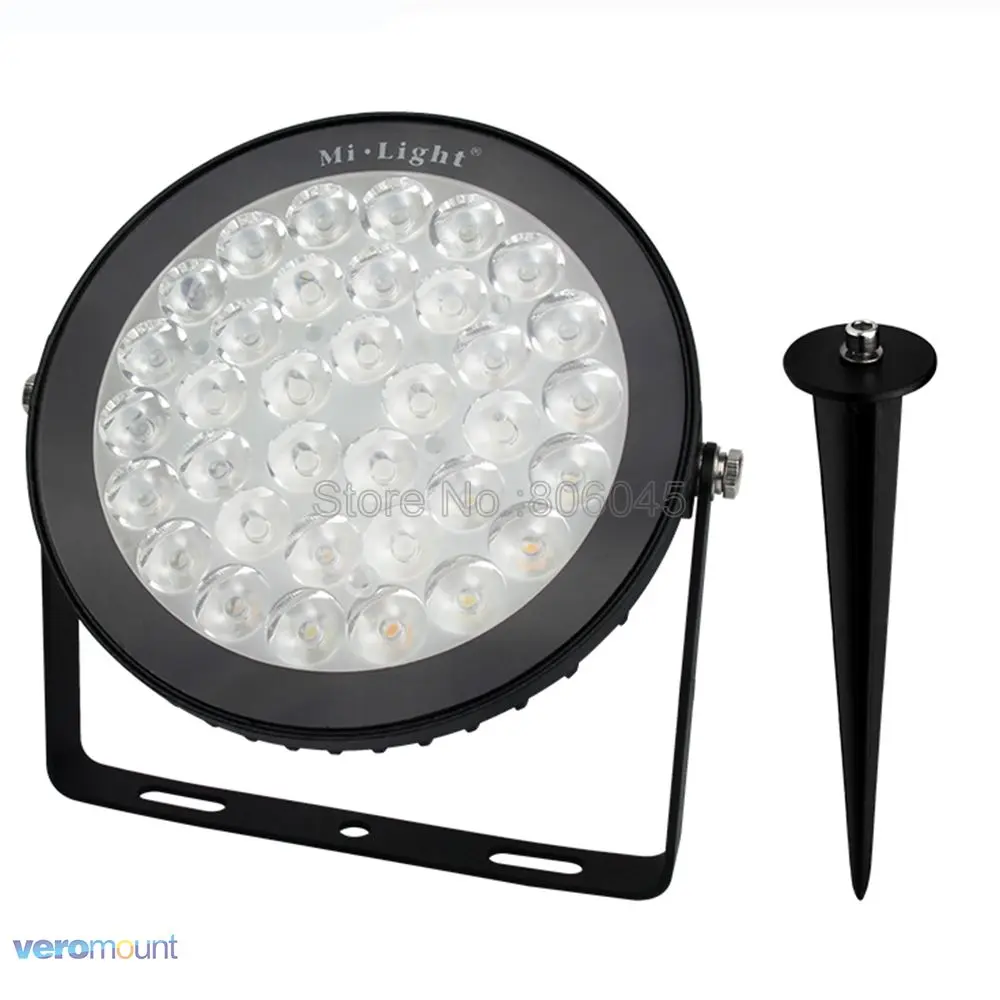 MiLight DC24V IP65 Водонепроницаемый светодиодный садовый свет SYS RC2 15 Вт RGB + CCT