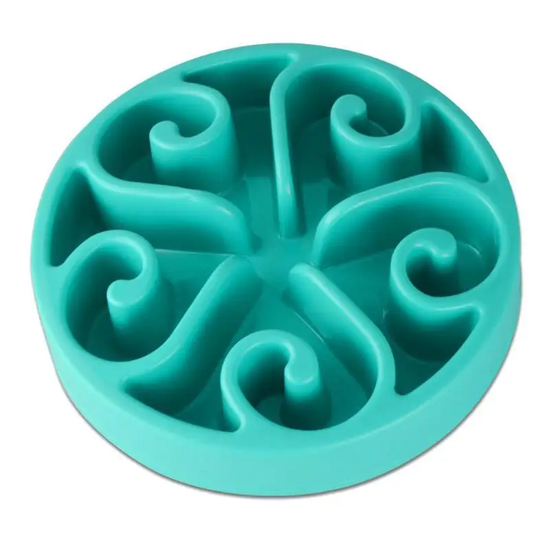 20 см миска для домашних животных кошек Интерактивная медленная еды