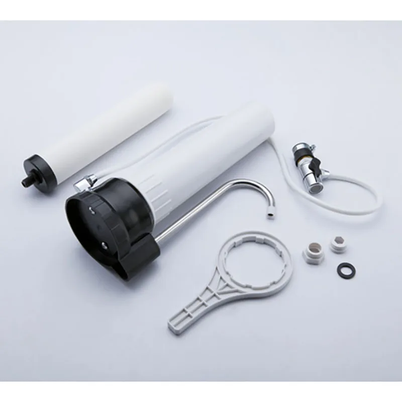 

Desktop Water Purifier for Household Filtro De Agua Del Grifo Healthy Ceramic Cartridge Tap Water Purifier Kitchen Faucet Filter