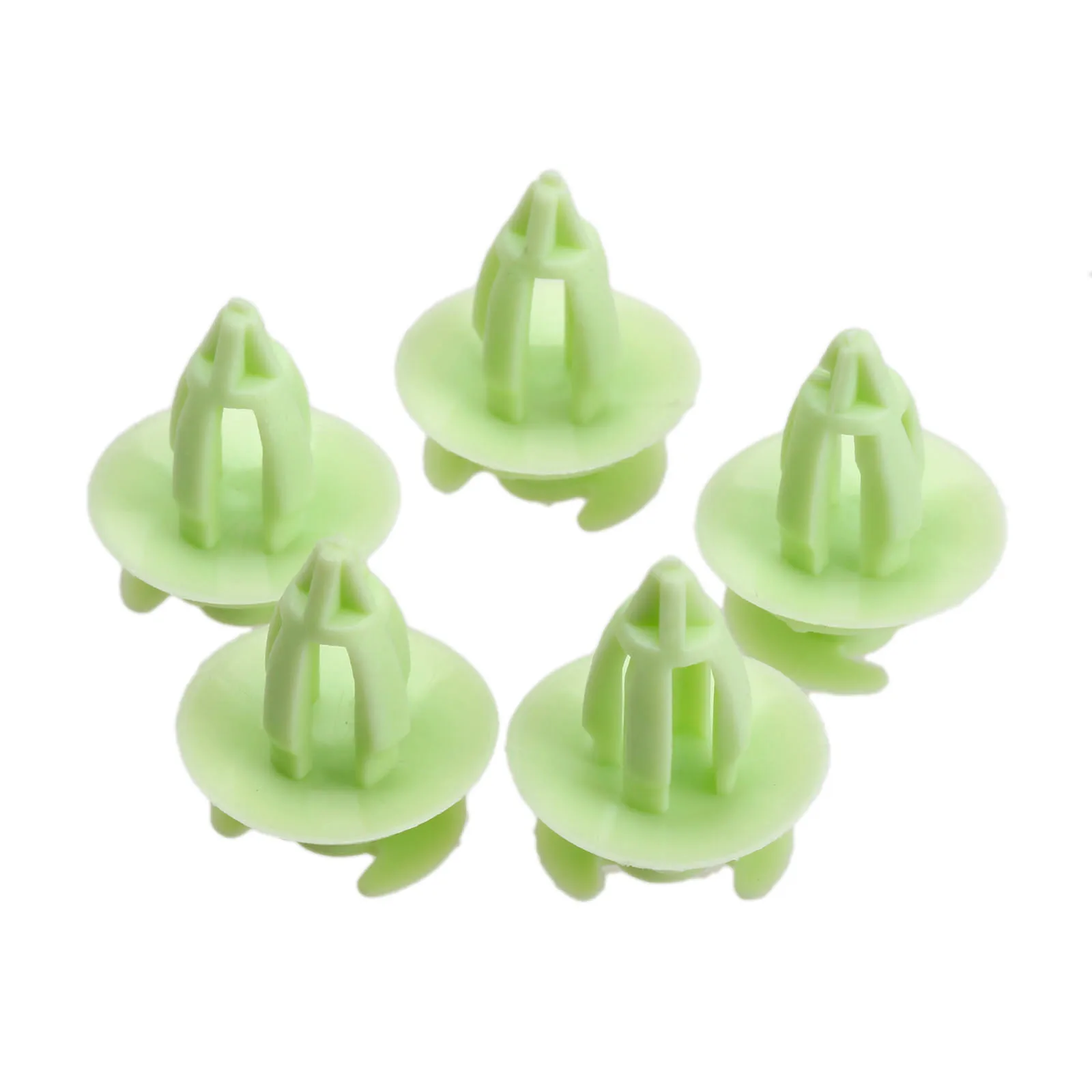

50Pcs Car Door Trim Panel Clip Retainers 9mm Hole Plastic Push Rivets Fastener Fender Bumper Side Skirt Retaining Clip For BMW