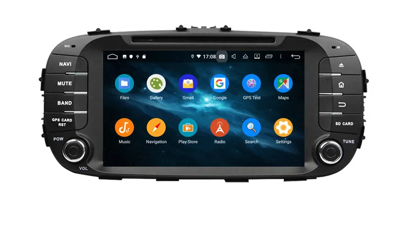 Android 9,0 Восьмиядерный 4 Гб ОЗУ 64 Гб ПЗУ автомобильный dvd-плеер gps ГЛОНАСС navigaiton для KIA soul
