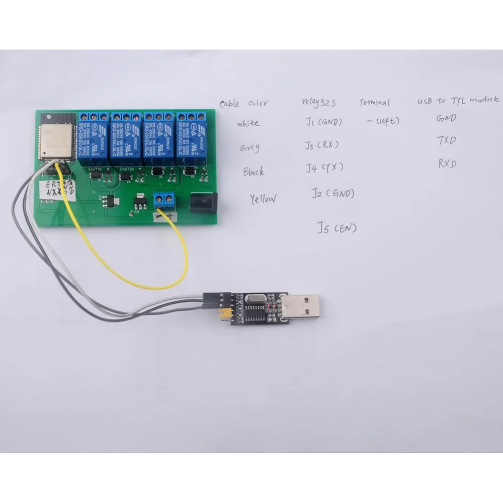 ESP32S 4 канала Wi-Fi Bluetooth сетевой релейный модуль IOT телефон приложение управление, Поддержка Android приложение для умного дома DIYMall