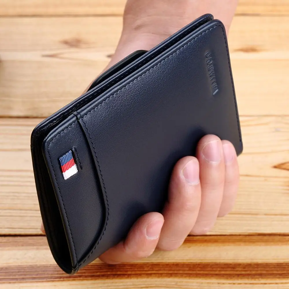 WilliamPOLO Men Wallet Short Credit Card Holder Bifold Genuine Leather Small Multi Case Slots Oe Cowhide New | Багаж и сумки