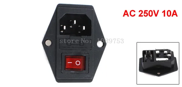 Патрон предохранителя 250 В переменного тока 10 А 3P IEC320 C14 | Обустройство дома