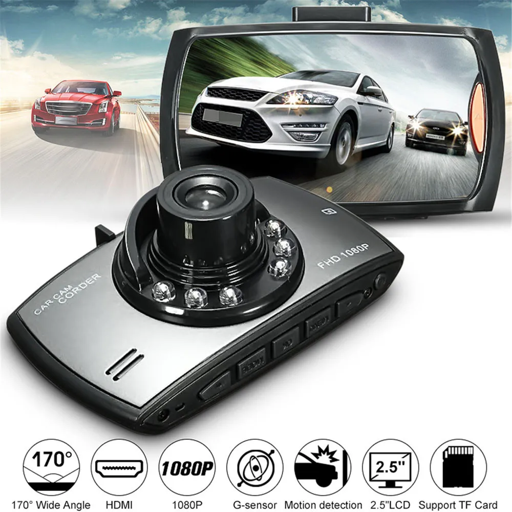 HD 2 5 &quotLCD 1080P автомобильная камера видео ночного видения J.15|Любительские