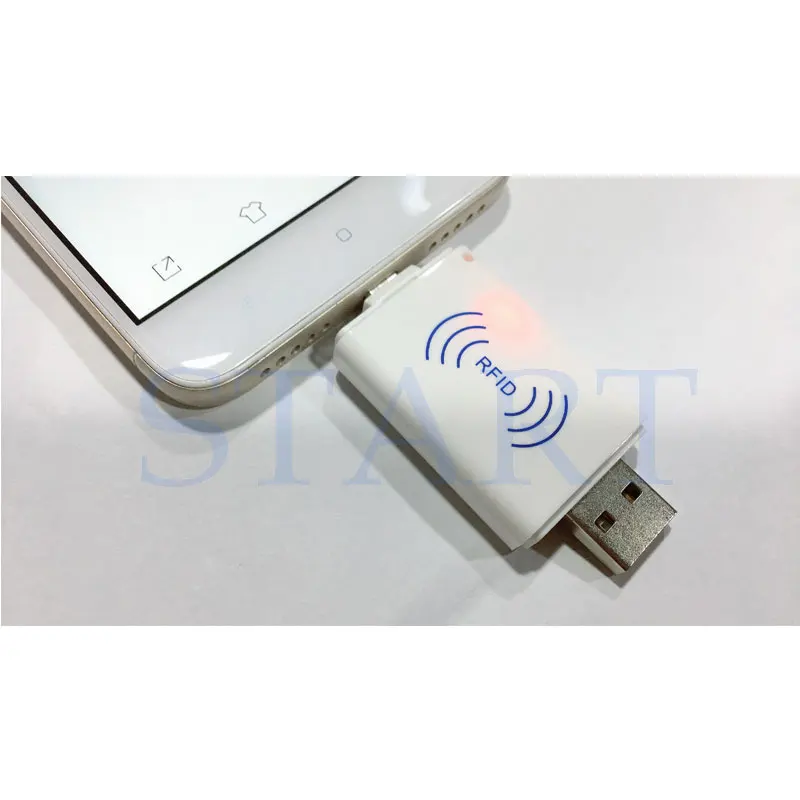 Двойной USB Rfid кардридер для Android window system mini size Micro 125 кГц ридер | Безопасность и