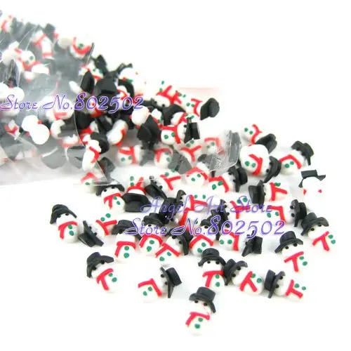 Наклейки для ногтей из полимерной глины 100 шт./лот | Красота и здоровье