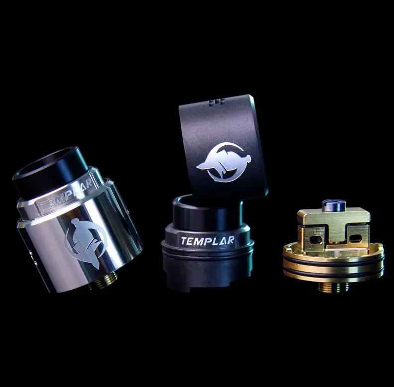 Augvape темплар RDA распылитель 24 мм ПК верхняя крышка электронная сигарета Vape вкус