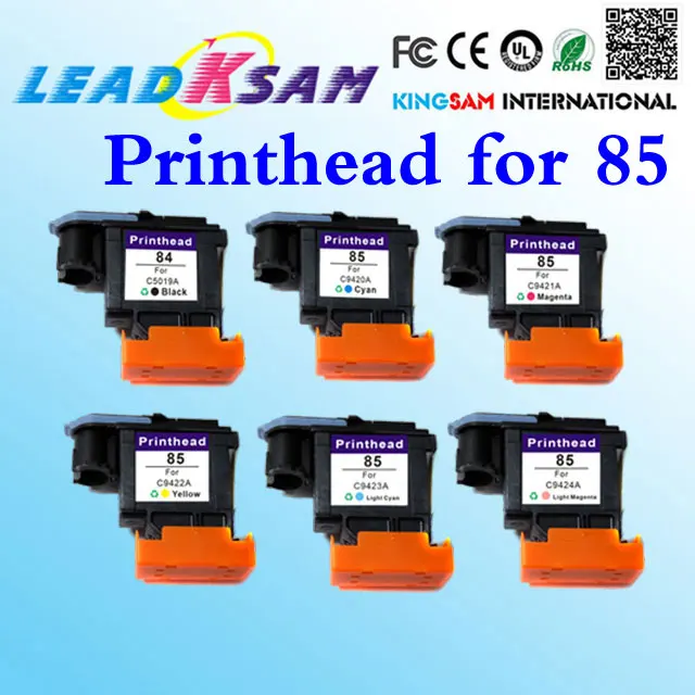 Головка принтера совместима с hp84 Designjet 30 90 130 печатающая головка hp85 для печатающей