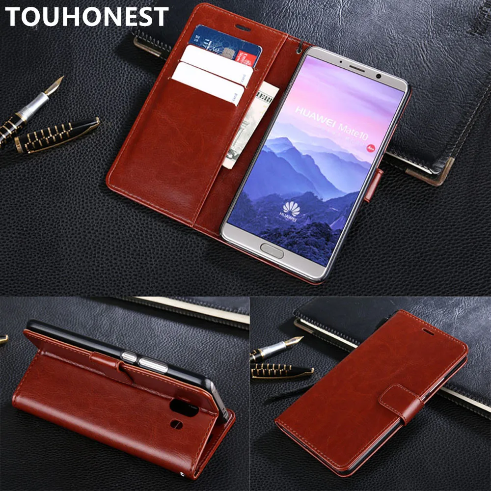 Чехол-книжка для Huawei P20 Lite P10 lite кожаный чехол-бумажник mate 20 10 Pro Honor 9 8X 7X 8C Nova 3 3i P Smart