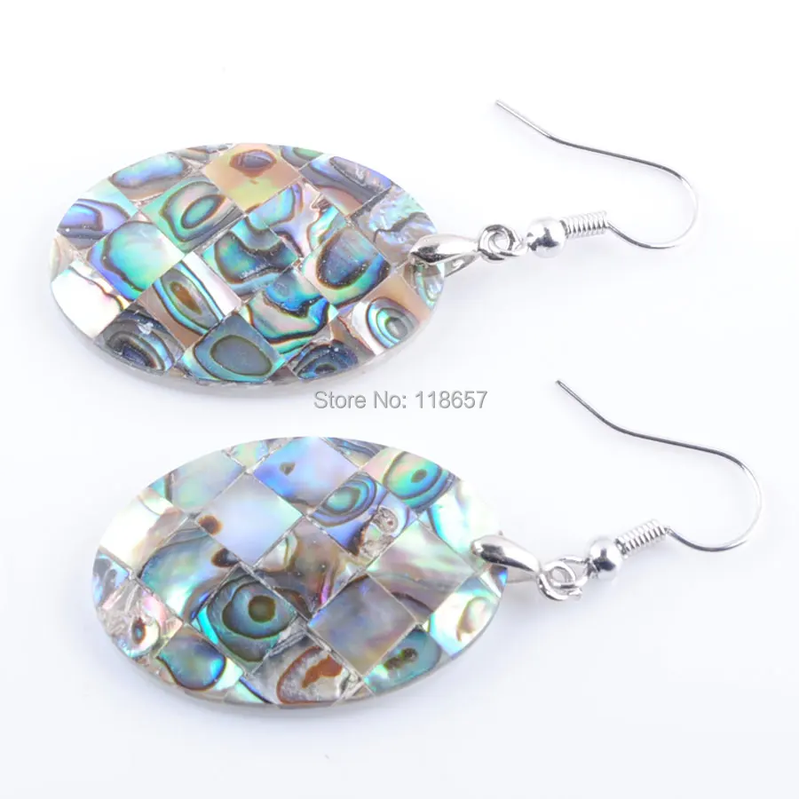 5 пар натуральных висячих сережек с крючком подвеска из бусин в виде морской