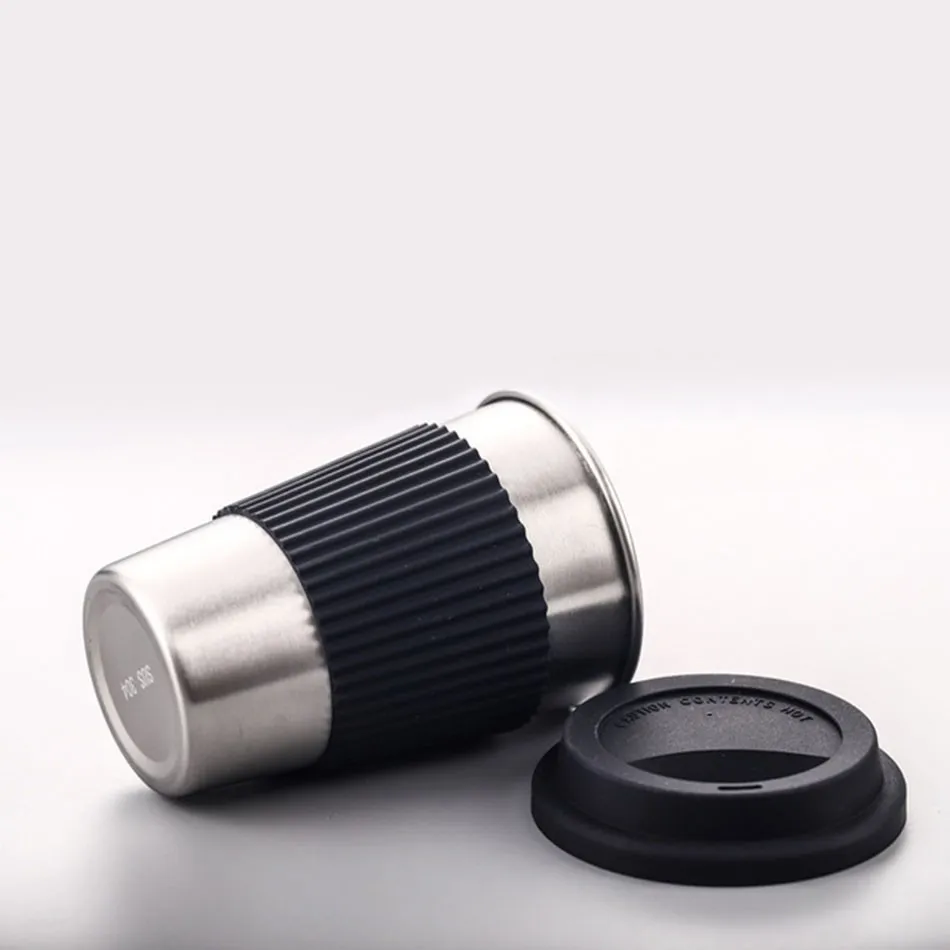 Портативный кофе кружки с крышкой изоляции из нержавеющей стали путешествия