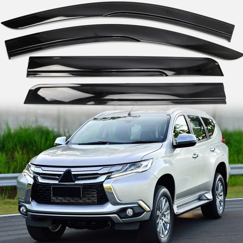 4 шт. пластиковый Наружный козырек для Mitsubishi Montero Pajero Sport 2016 2017|Лепнина интерьера| |
