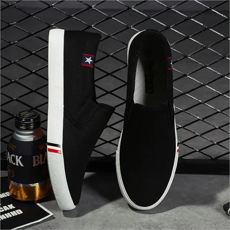 Men shoes 2018 Fashion New Brand Lace-up Canvas Shoes Breathable Casual For Male Flat | Обувь