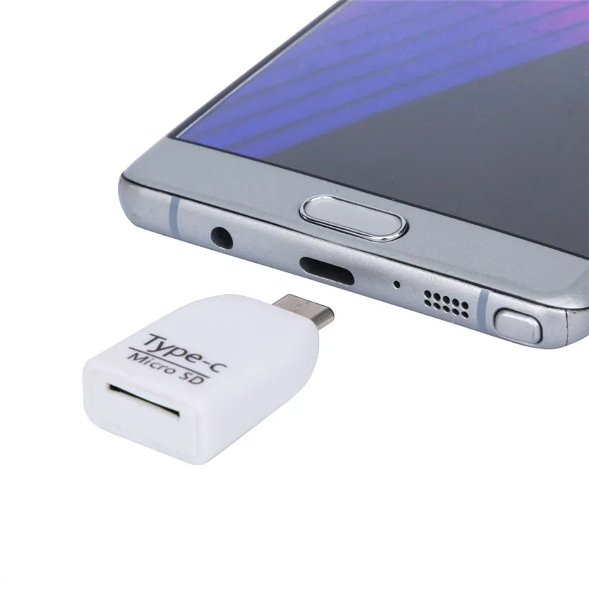 2017 Горячая мини Type C Micro SD TF кардридер OTG адаптер USB 3 1 портативный|reader otg|memory card reader