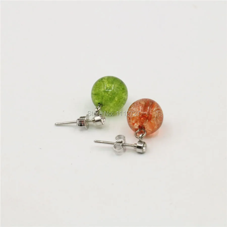 

6-14mm Tower Tourmaline Accessories Necklace Chain Earbob Earrings Sets Beads Jewelry Making Girls Semi Finished Stones Gifts