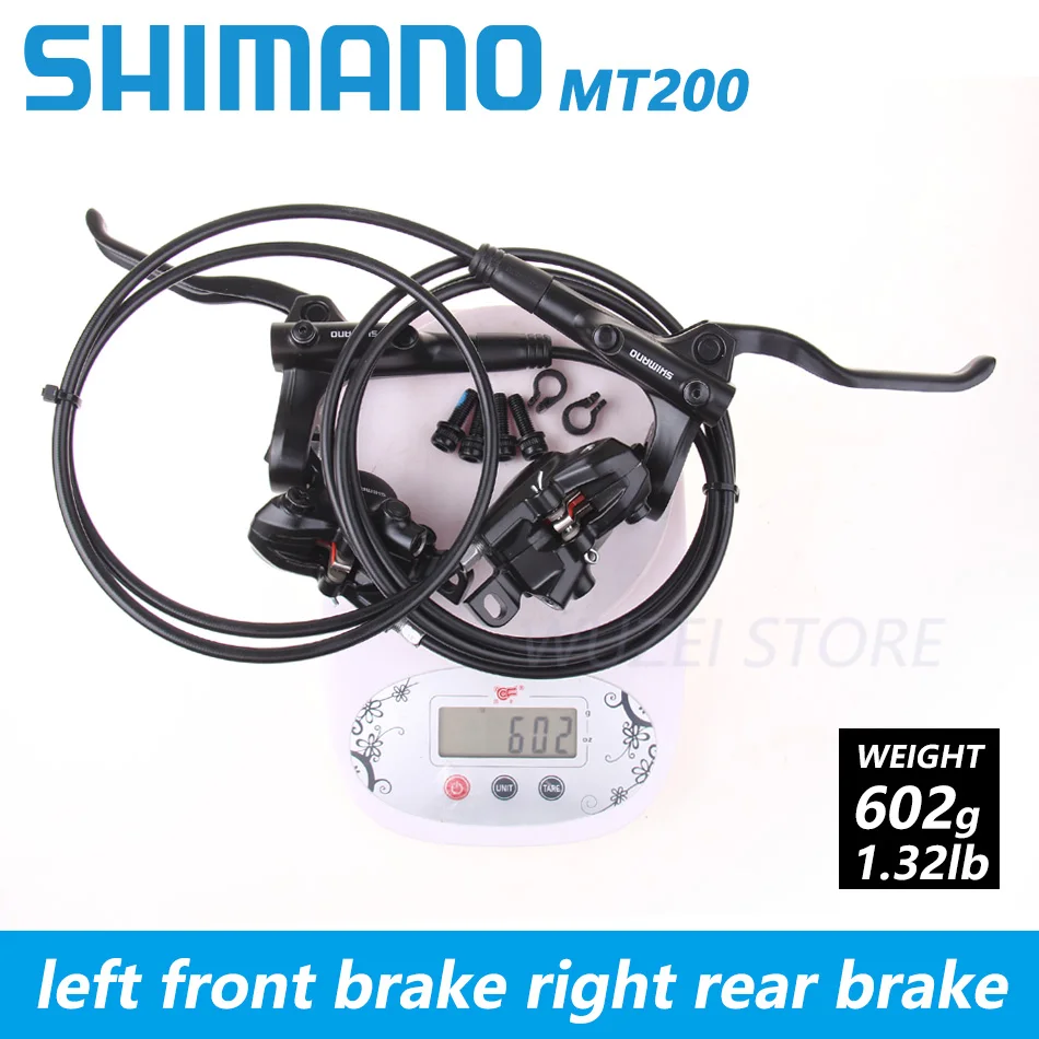 Shimano BR BL MT200 800*1550 мм тормозной велосипед mtb Гидравлический дисковый тормоз набор