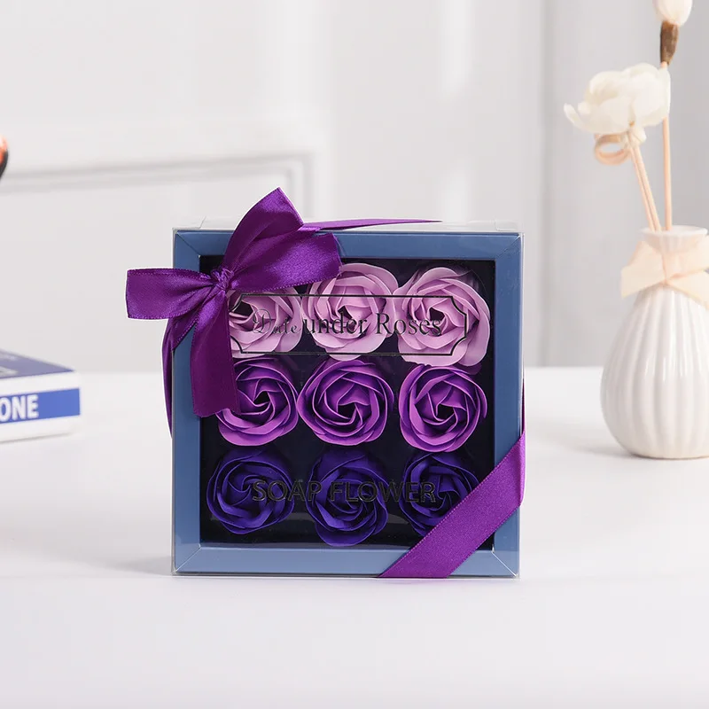 Bathing Soap Red Flower Petals Rose Petal Valentine's Day Mother's Wedding Gift for Lover&ampFriend&ampMother | Дом и сад