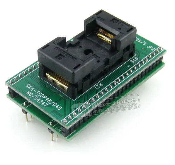 

OTS-48-0.5 Yamaichi TSOP48 TO DIP48 (B) IC Test Socket Programming Adapter 0.5mm Pitch