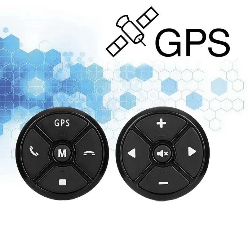 Автомобильный ключ управления на рулевое колесо 2 din GPS навигация Беспроводные