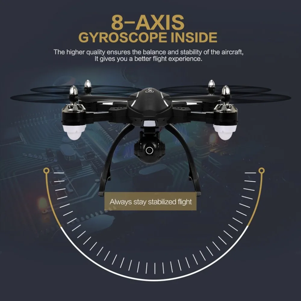 Радиоуправляемый Дрон X34C двойной режим 5,8G FPV с камерой HD 720P gps высота один ключ возврат Безголовый режим Радиоуправляемый квадрокоптер Дрон