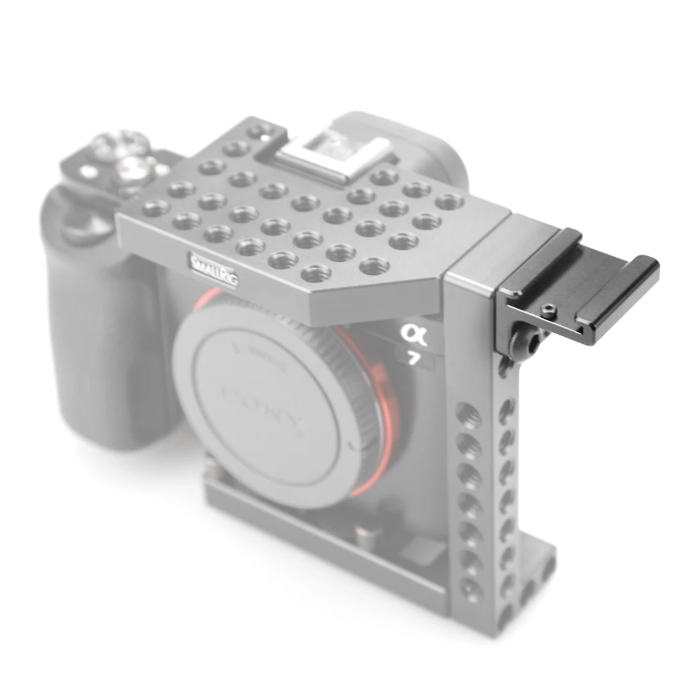 Smallrig быстроразъемный Адаптер для крепления холодного башмака с 1/4 резьбовыми отверстиями для камеры DSLR-1593