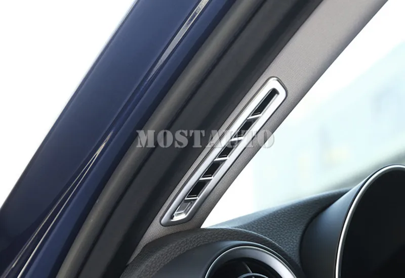 2 шт. накладки на решетку вентиляционного отверстия для Alfa Romeo Giulia 2017 2021|dashboard air