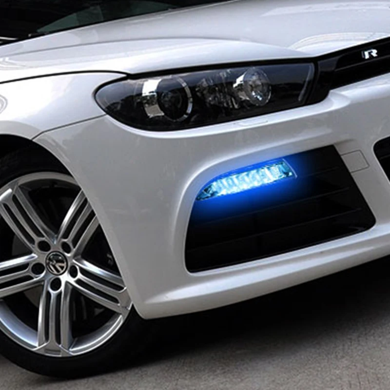 ROADOT для Volkswagen Scirocco R 2010 2014 Автомобильные светодиодные DRL дневные ходовые огни