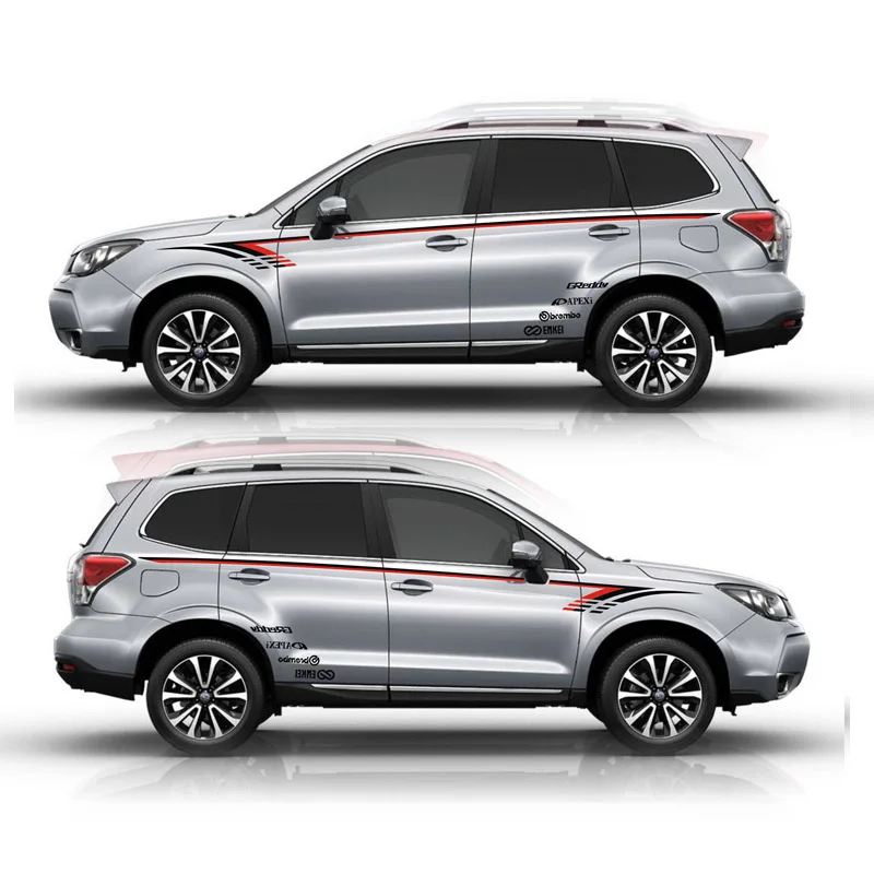 Автостайлинг TAIYAO Спортивная Автомобильная наклейка для Subaru 2014 2018 Forester Mark Levinson