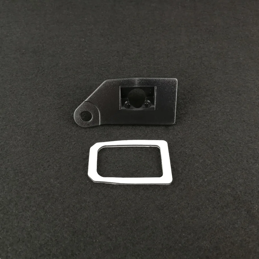 Only Plastic Frame Автомобиль 4 светодиода Ночное видение резервная камера заднего вида Реверсивный Камера Водонепроницаемый парковка для Mitsubishi ASX 2011 2012 2013 RVR - Название цвета: Only Plastic Frame