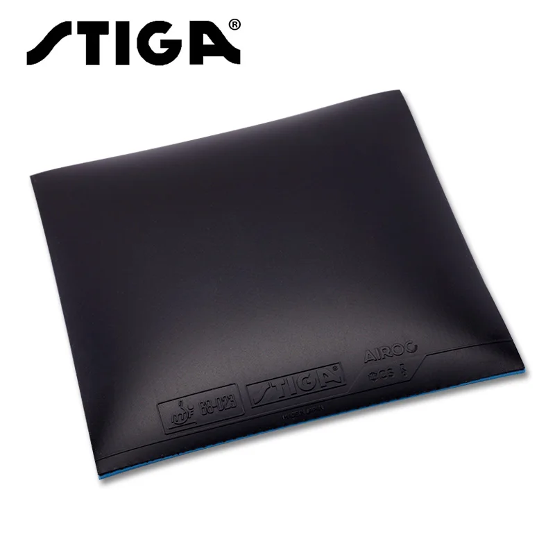 Stiga AIROC-M AIROC-S Table Tennis Rubber BLUE SPONGE Ping Pong Pimples In With Sponge Tenis De Mesa | Спорт и развлечения