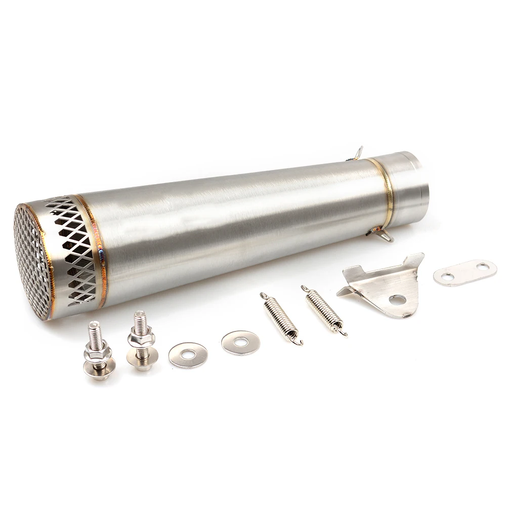 36 - 51mm Universal Exhaust Muffler Pipe For GY6 R1 R3 R6 FZ6 Most Motorcycle ATV Laser Marking | Автомобили и мотоциклы