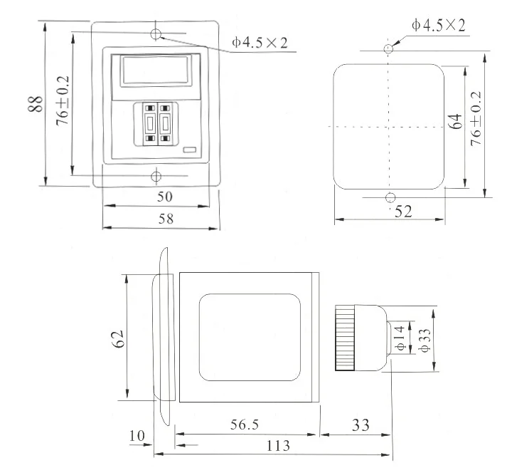 ASY-3D 1 S-999 S цифровой таймер реле задержки времени AC220V/380 V/110 V DC12V/24 V с базой