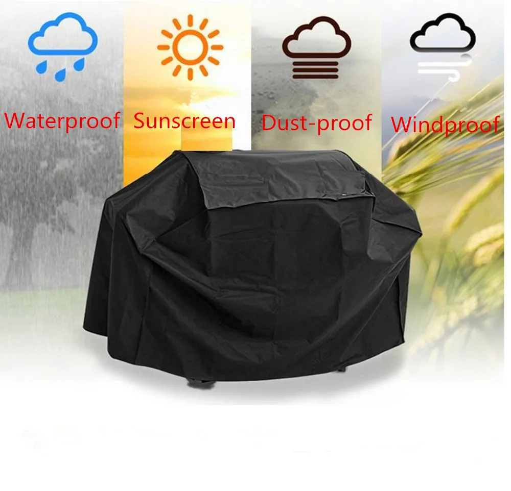 1 шт. чехол для барбекю и гриля защиты от пыли|barbecue grill covers|waterproof bbq covergrill cover |