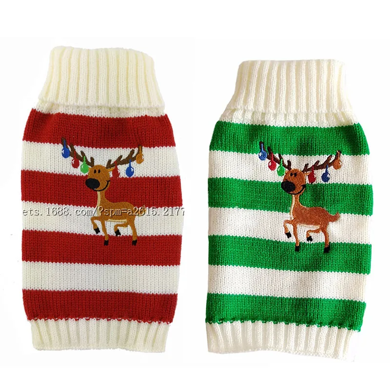 Милый вязаный свитер для собак и кошек одежда таксы теплое пальто маленьких
