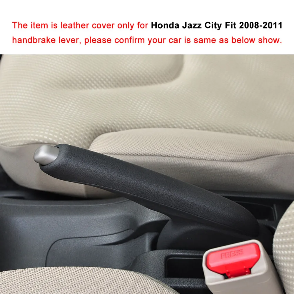 Чехлы для автомобильных тормозов Yuji-Hong чехол HONDA Jazz City FIT 2008-2011 из натуральной кожи