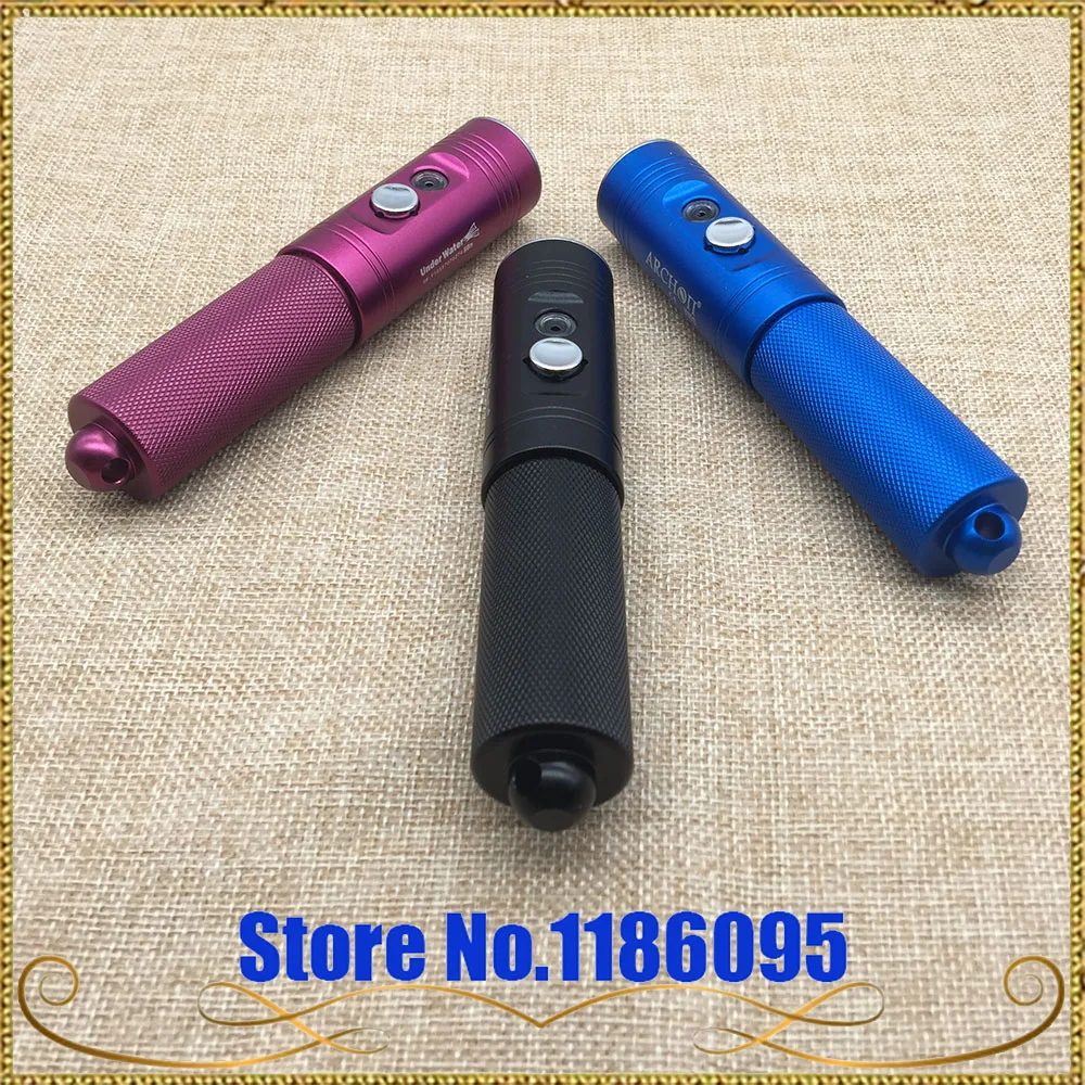 

ARCHON V10S Waterproof XM-L U2 MAX 860 LM Professional 3 Color Diving LED Flashlight Torch By 18650 Battery