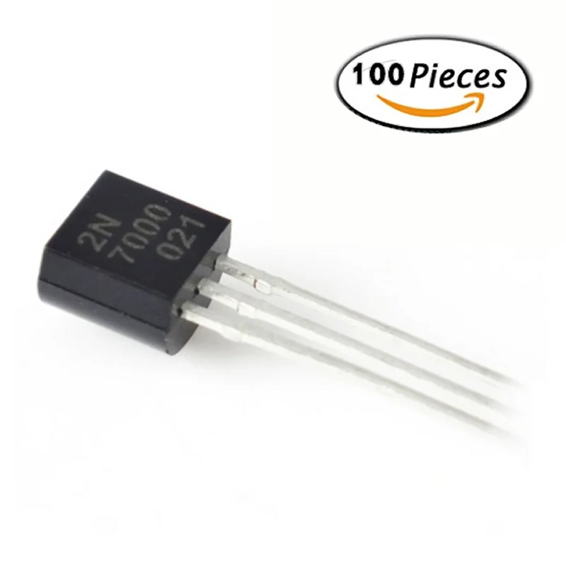 MCIGICM 100PCS 2n7000 mosfet TO92 маленький сигнал 200 mAmps 60 вольт N Channel TO 92|mosfet n-channel|n-channel mosfetn-ch |